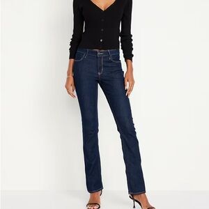Old Navy Mid-Rise Wow Boot-Cut Jeans
